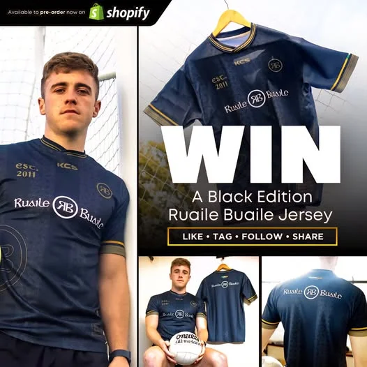 Win a Black Edition Ruaile Buaile Jersey
