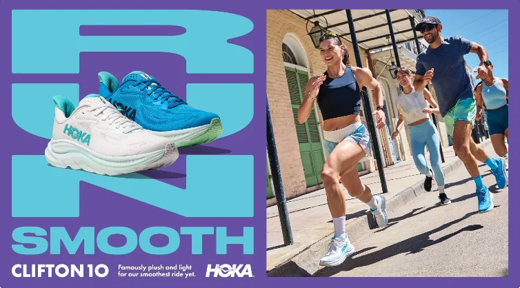 Win a pair of the Hoka Clifton 10's