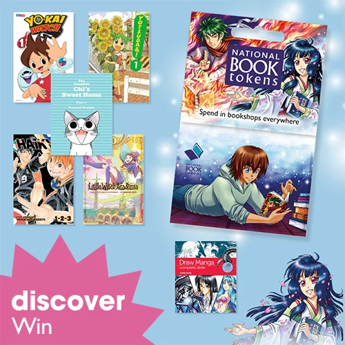Win the ultimate manga book bundle for children and a €60 National Book Token