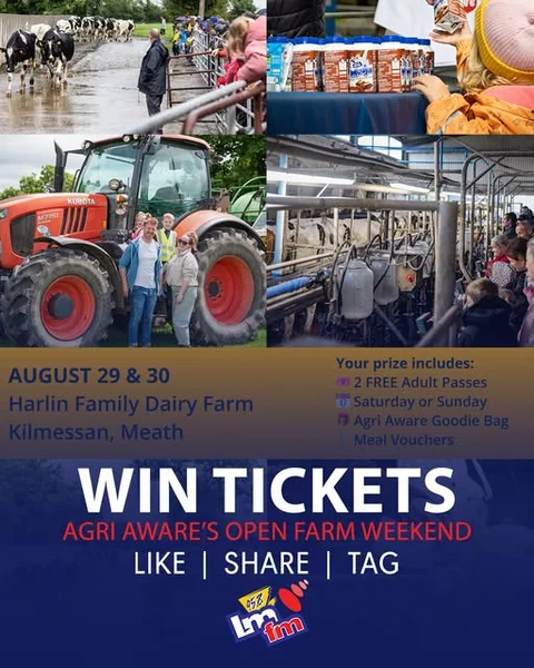 Win tickets to Agri Aware 's Open Farm