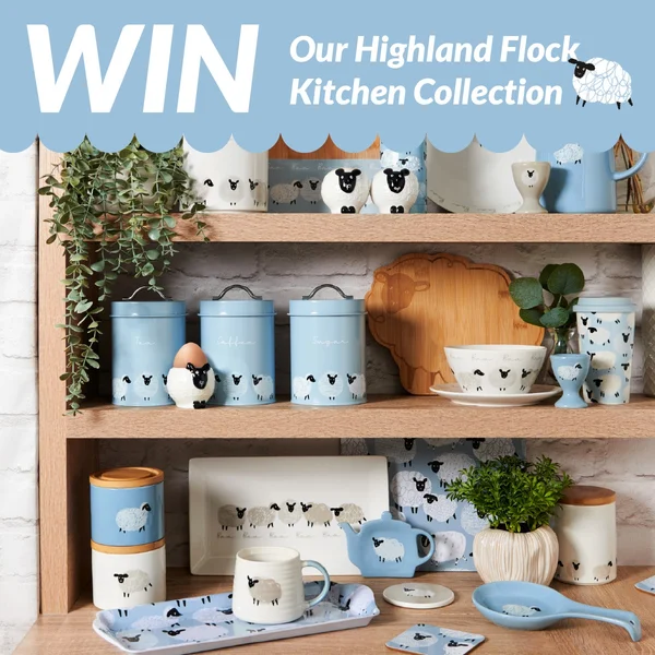 Win our brand new Highland Flock Kitchen Collection