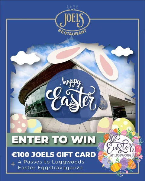 Win a €100 Joels Gift Card and 4 tickets to The Luggwoods Easter Experience