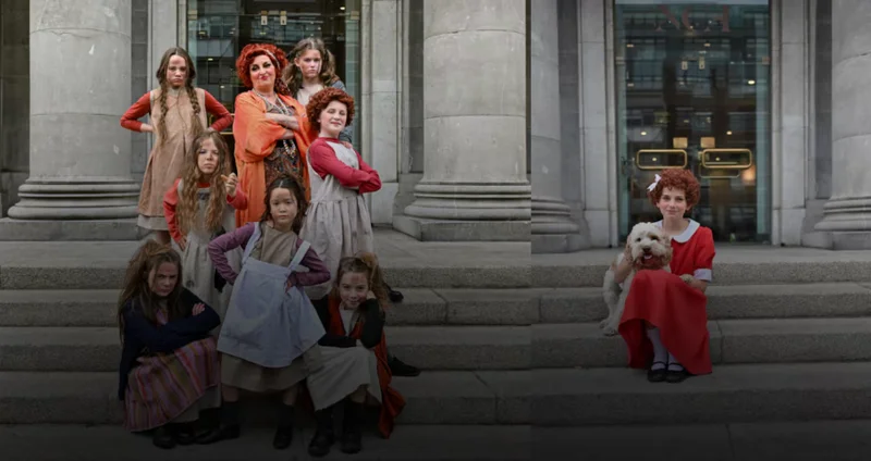 Win four tickets to see Annie and an overnight stay at the Iveagh Gardens Hotel