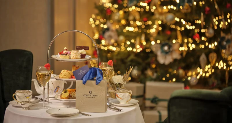 Win a festive afternoon tea at The College Green Hotel