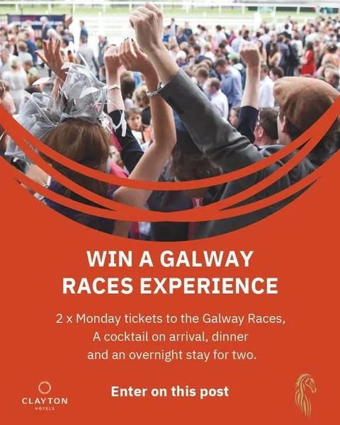 Win 2 Tickets to the Galway Races and a Stay at Clayton Hotel