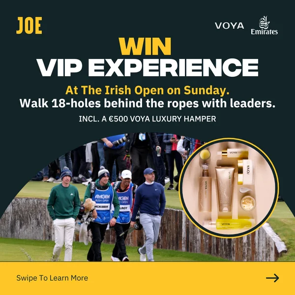 Win an unforgettable prize for this year’s Irish Open