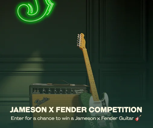 Win a Jameson x Fender Competition