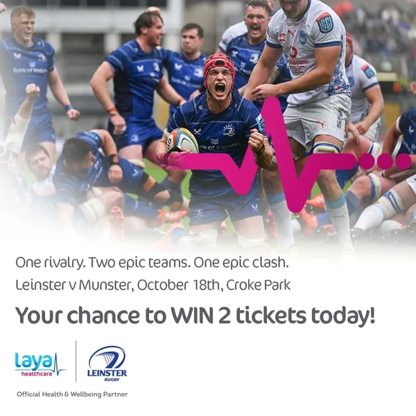 Win two tickets to Leinster v Munster