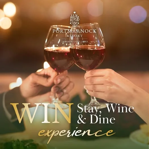 Win a Wine & Dine getaway at Portmarnock Resort - Worth €390
