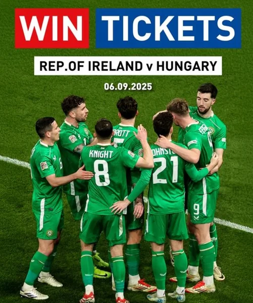 Win 2 tickets for this weekend’s World Cup Qualifier: Ireland vs Hungary