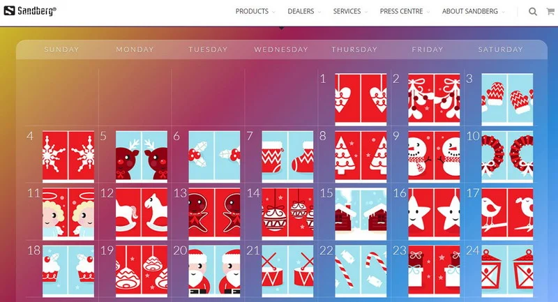 Advent Calendar - Different prize every day.