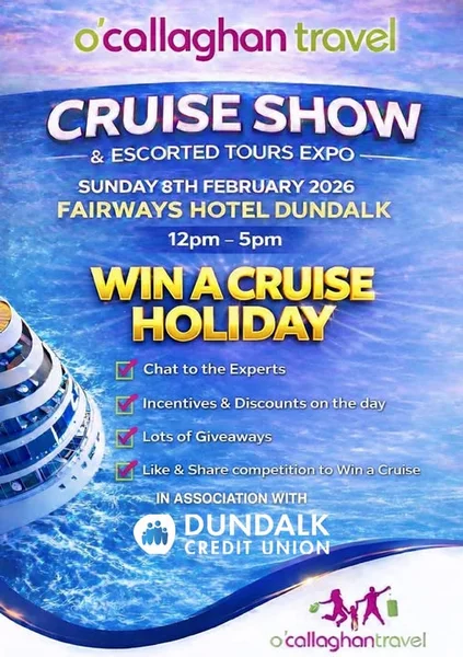 Win a Mediterranean Cruise Holiday from O'Callaghan Travel