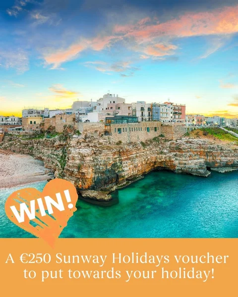 Win a €250 Sunway Holidays Voucher
