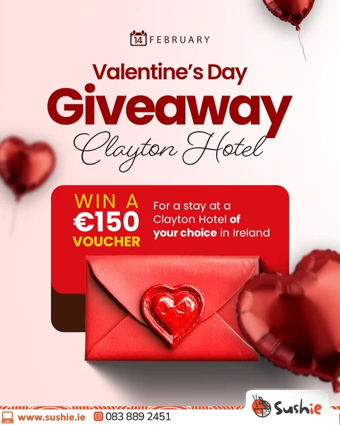 Win a €150 voucher for an unforgettable stay at Clayton Hotel
