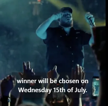 Win 2x Luke Combs tickets for Sunday, 19th July at Slane Castle