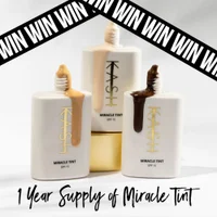 Win 1 full year's supply of the @kashbeauty Miracle Tint in your chosen shade
