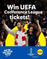 Win match tickets for the UEFA Conference League Shamrock Rovers vs NK Celje