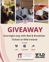 Win a One night Bed & Breakfast + Family pass to Wild Ireland Sanctuary