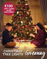 Win Christmas Tree Lights and a €100 Gift Card from Homestore and More