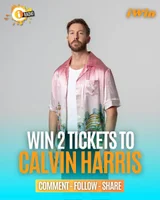 Win tickets to Calvin Harris