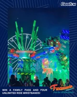 Win a Fundamania family pass with four unlimited ride wristbands