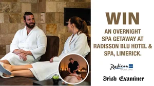 Win an overnight spa getaway at Radisson Blu Hotel & Spa, Limerick.