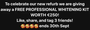 Win a Professional Whitening Kit Worth €250