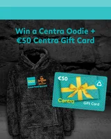 Win a Exclusive Centra Oodie + €50 Centra Gift Card