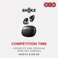 Win Shokz OpenDot One Open-Ear Wireless Earbuds from DID Electrical