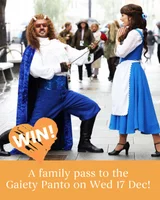 Win a family pass to the Gaiety Panto on 16 Dec