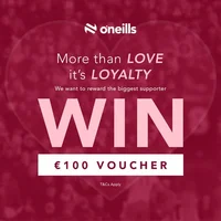 Win €100 to spend on O'Neills.com