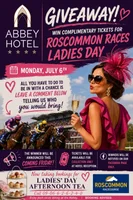 Win tickets to ladies day Roscommon Racecourse