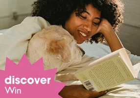 Win a €120 National Book Tokens gift card every month.