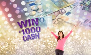 Win €1,000 Cash