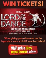 Win a pair of premium seated tickets for Michael Flatley's Lord of The Dance 30 Year Anniversary