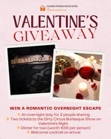 Win a romantic overnight escape for two.