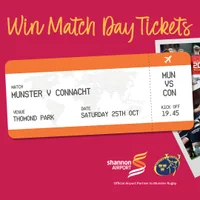 Win Munster Rugby Tickets
