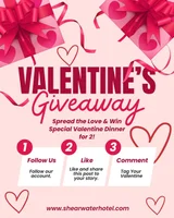 Win a Valentine’s Dinner for 2
