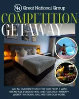 Win an Overnight Stay for Two at Great National Ballykisteen Golf Hotel