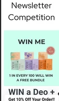 Newsletter Competition - Vico Naturals WIN a Deo + Soap Bundle