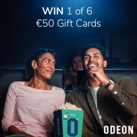 Win 1 of 6 €50 Odeon Gift Cards