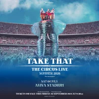 Win 2 Tickets to see TAKE THAT at Dublin's AVIVA STADIUM next June