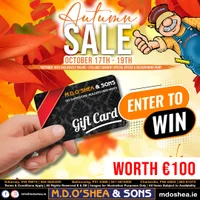 Win A €100 M.D. O'Shea's Voucher