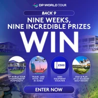 Win a Hospitality for two and tickets to the 2027 DP World Tour Championship, Dubai