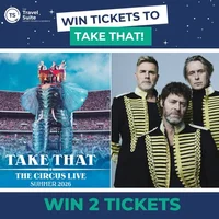 Win 2 tickets to see Take That live at the Aviva Stadium