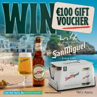Win a €100 Voucher thanks to San Miguel