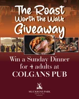 Win a Sunday Roast for four adults sharing
