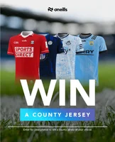 Win an O'Neills county jersey of your choice