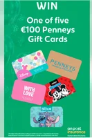 🎁 WIN one of five €100 Penneys Gift Cards