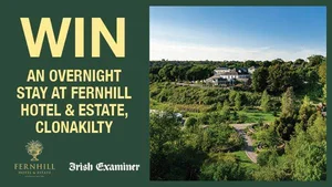 Win an overnight stay at Fernhill Hotel & Estate, Clonakilty.